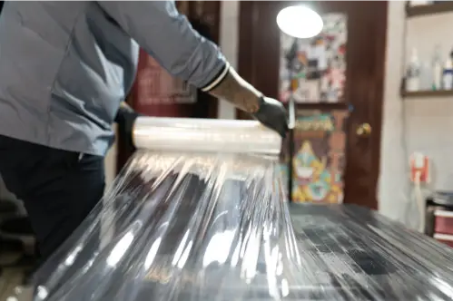 Portable Stretch Wrap Dispenser / Film