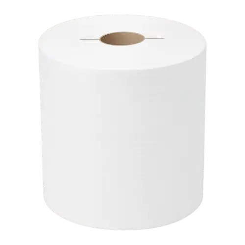 Hardwound paper towel rolls for universal dispensers
