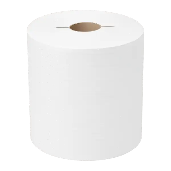 Hardwound paper towel rolls for universal dispensers